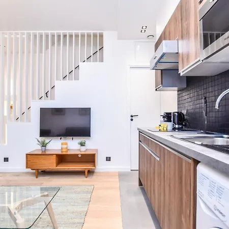 Duplex 20ᵉ - Belleville Appartamento