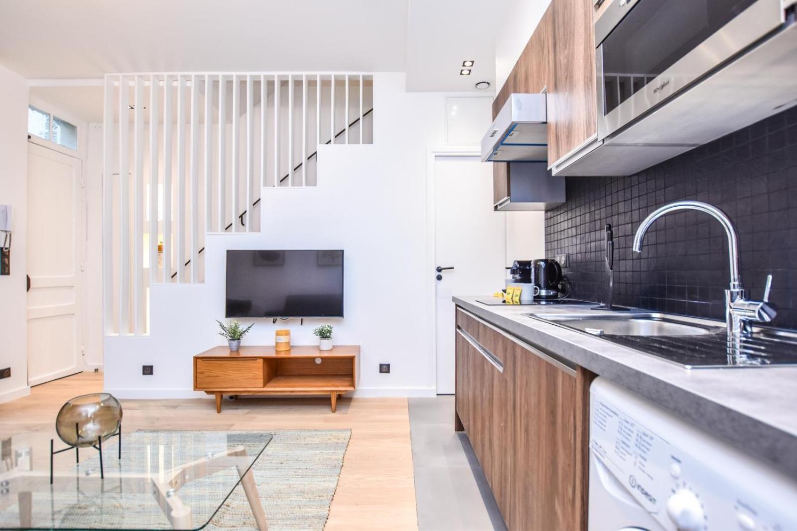 Duplex 20ᵉ - Belleville Appartamento